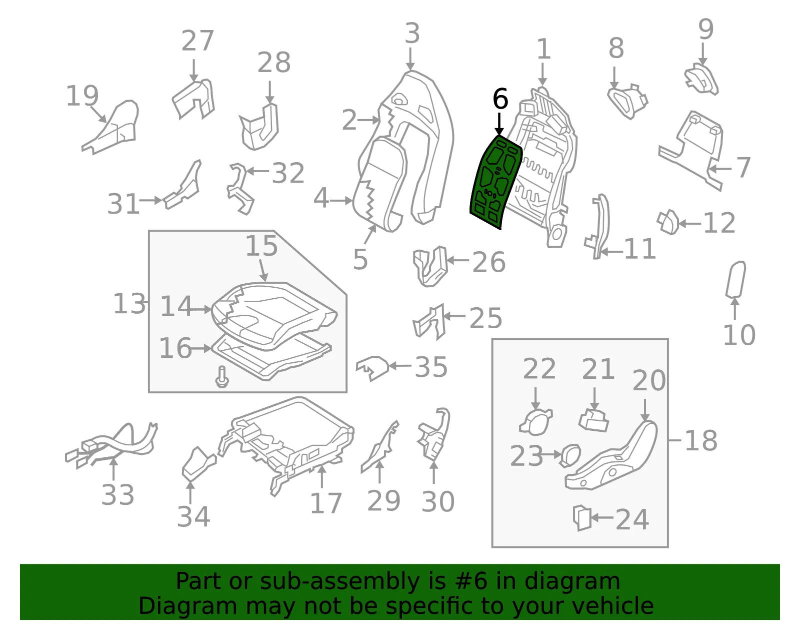 Back Panel - Nissan (87640-JF00A) - view 2