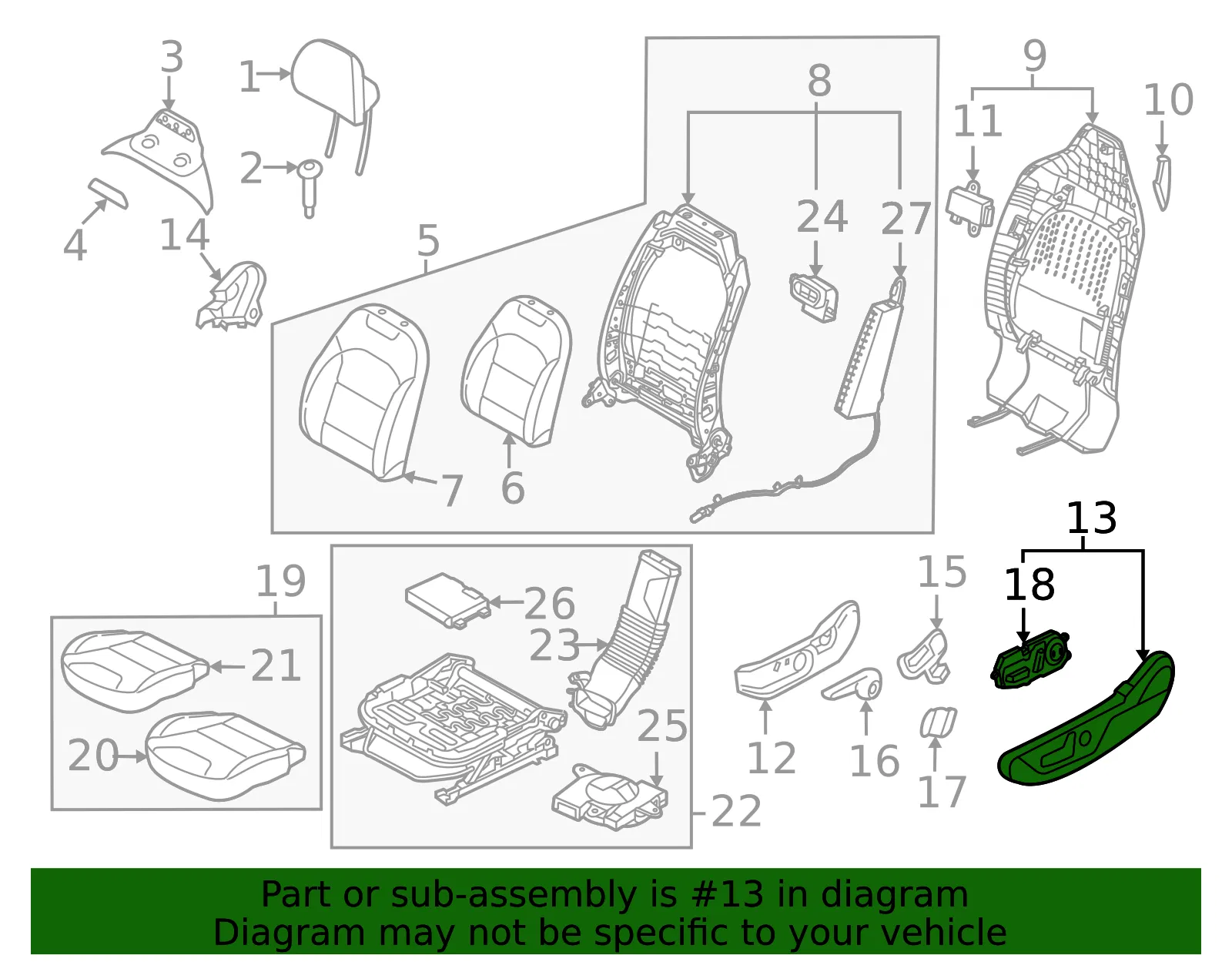 Outer Finish Panel - Kia (88010-AT010CCV) - view 2