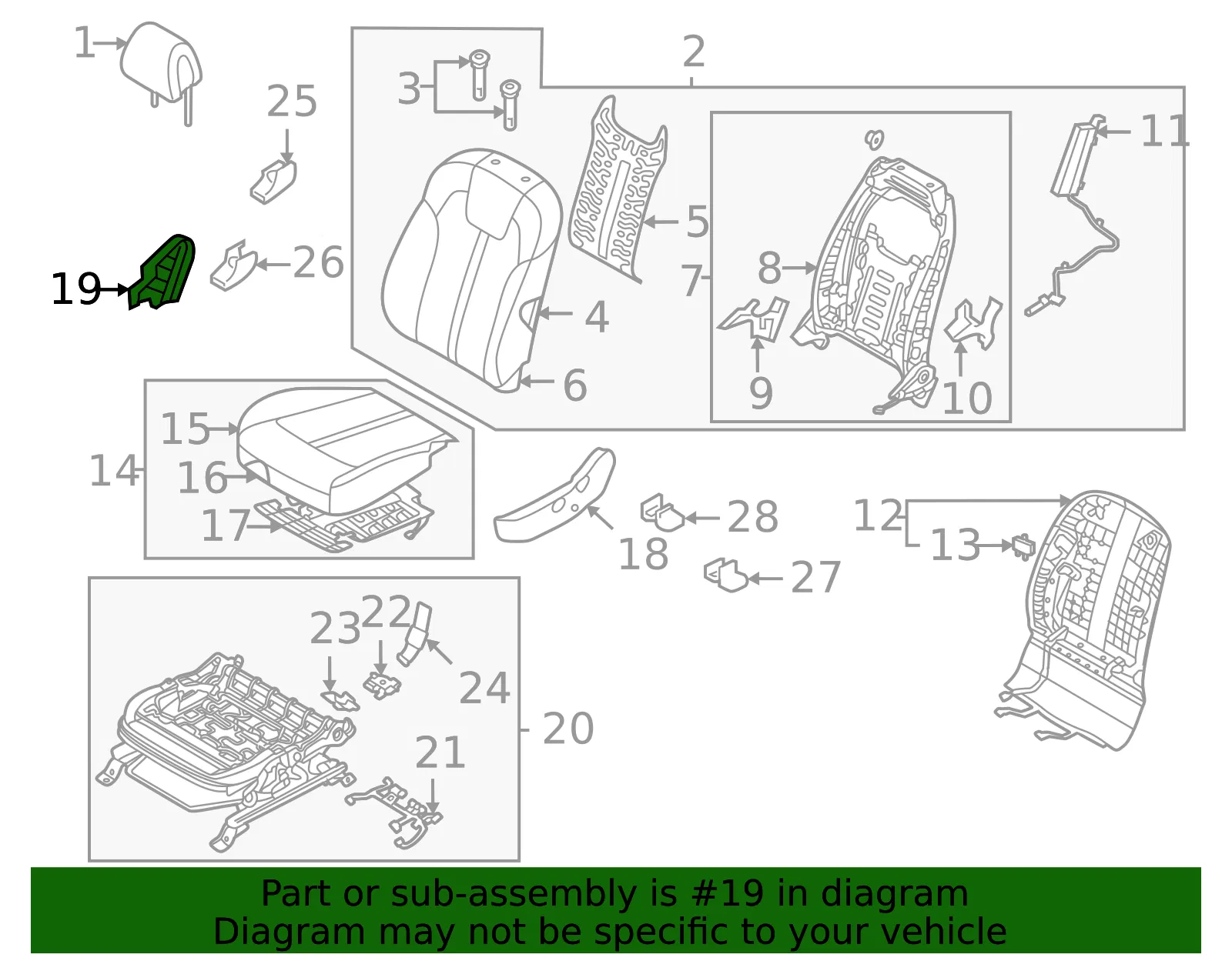 Inner Cover - Kia (88031-R5000GYT) - view 2