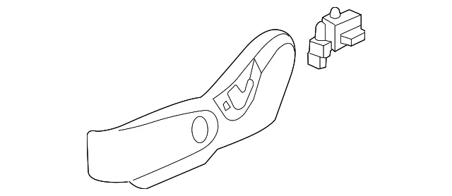 Outer Finish Panel - Kia (88170-A7010WK)