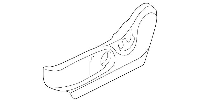 Side Shield - Driver's Side (LH) - Kia (88170-B2000GA3)