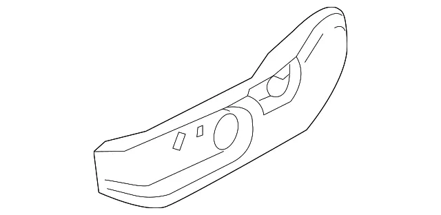 Side Shield - Kia (88171-G5010WK)