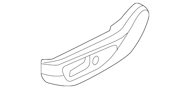 Side Shield - Kia (88171-G5100DDK)