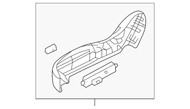 Side Shield - Passenger Side (RH) - Kia (88270-B2100EQ)