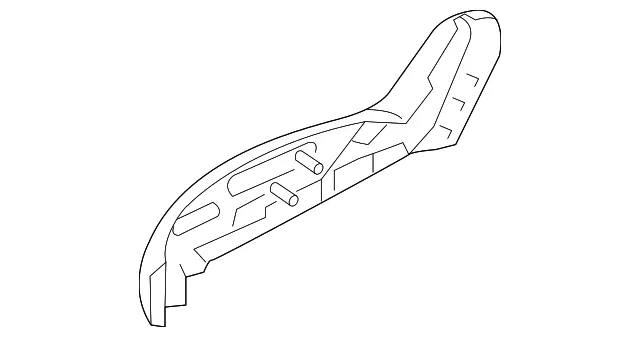 Outer Finish Panel - Kia (88271-D5020WK)
