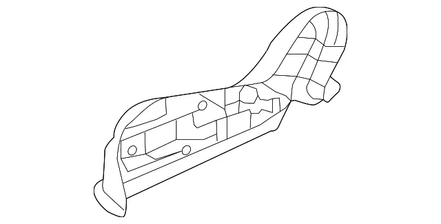 Side Shield - Passenger Side (RH) - Kia (88270-E4600BF6)