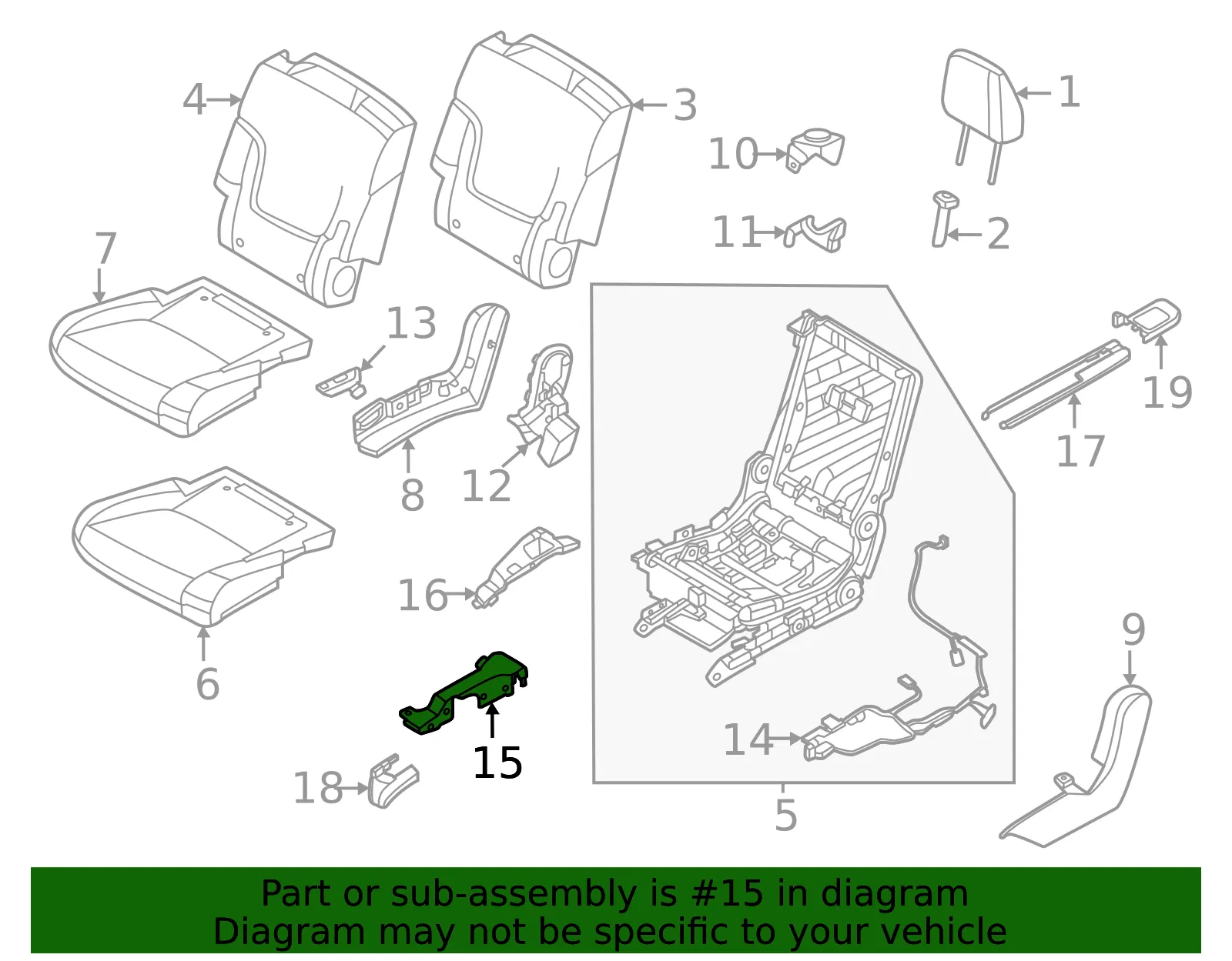 Cover Plate - Nissan (88394-7JA0A) - view 2