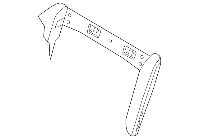 Bolster Cover - Passenger Side (RH) - Nissan (88630-4RD0B)