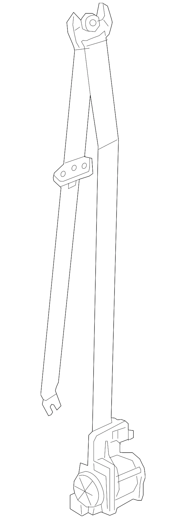 Lap & Shoulder Belt - Kia (89880-P4500WA6)