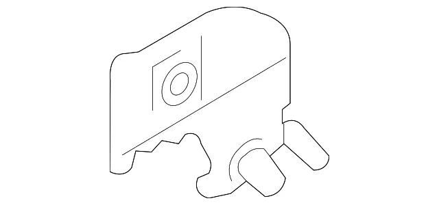 Bracket - Passenger Side (RH) - Kia (88858-E4000)