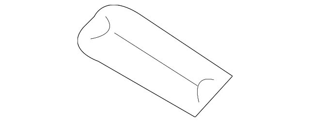 Belt & Retractor Hook - Passenger Side (RH) - Nissan (88890-9DA0E)