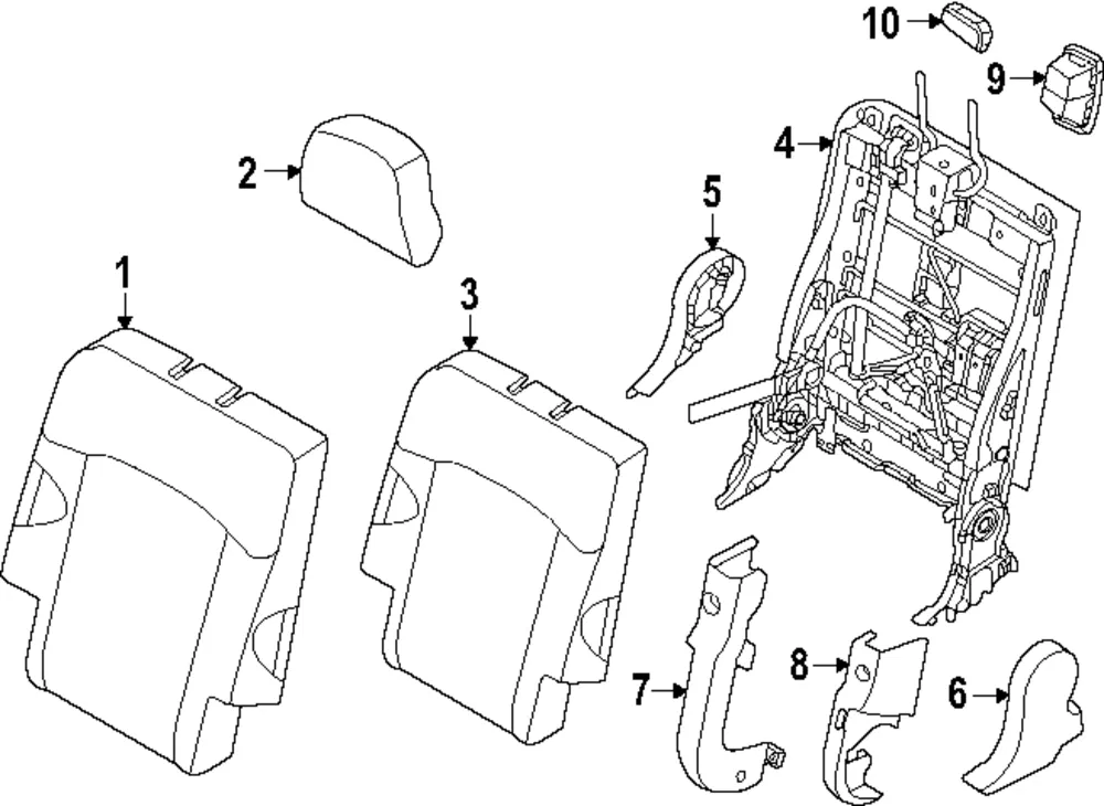 Inner Finish Panel - Kia (89AA8-DO000DFS)
