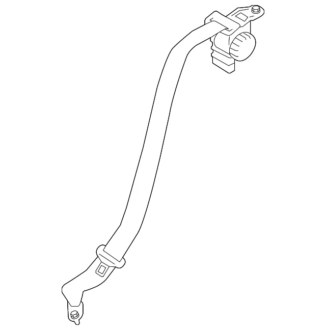 Outer Belt Assembly - Passenger Side (RH) - Kia (89820-B0500WK)