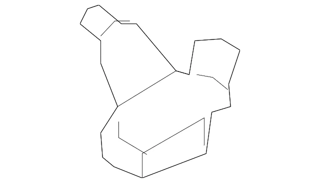 Belt & Retractor Bracket - Kia (898R0-S1000)