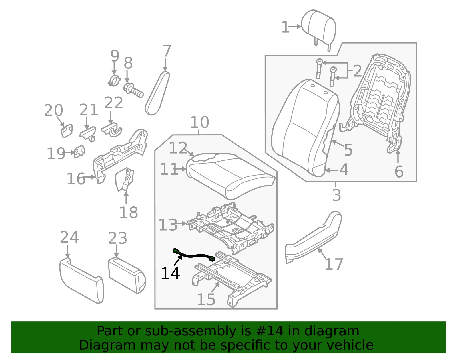 Cable - Kia (89984-A9700) - view 2