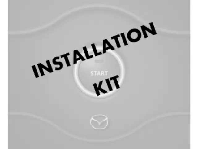 Mobile Start Install Kit, Mazda6 - Mazda (0000-8F-H28)