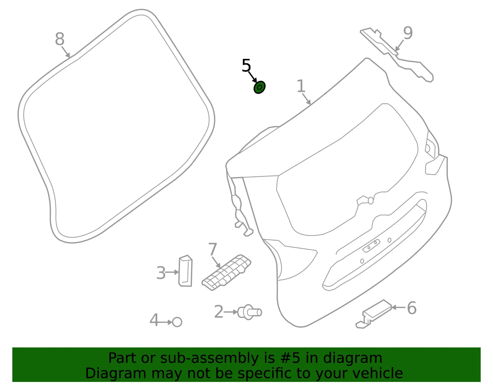 Plug - Nissan (90879-4CE0A) - view 2