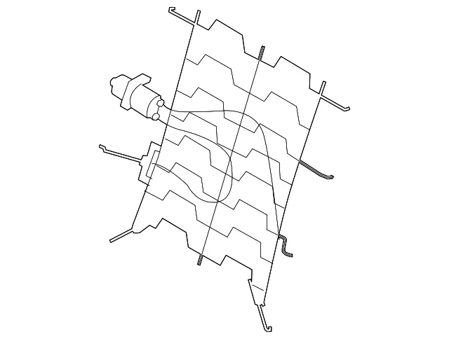 Lumbar Support - Driver's Side (LH) - Volvo (9123172)