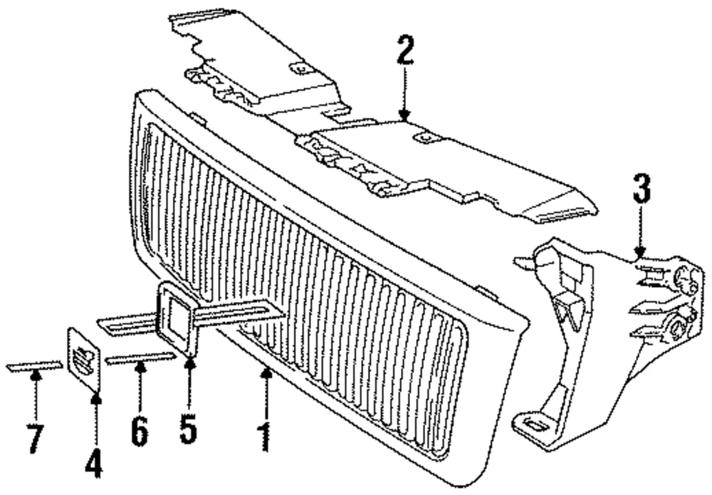 Panel Bracket - Driver's Side (LH) - Volvo (9126731) - view 2