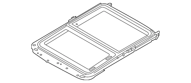 Sunroof Frame - Nissan (91306-6RA0A)