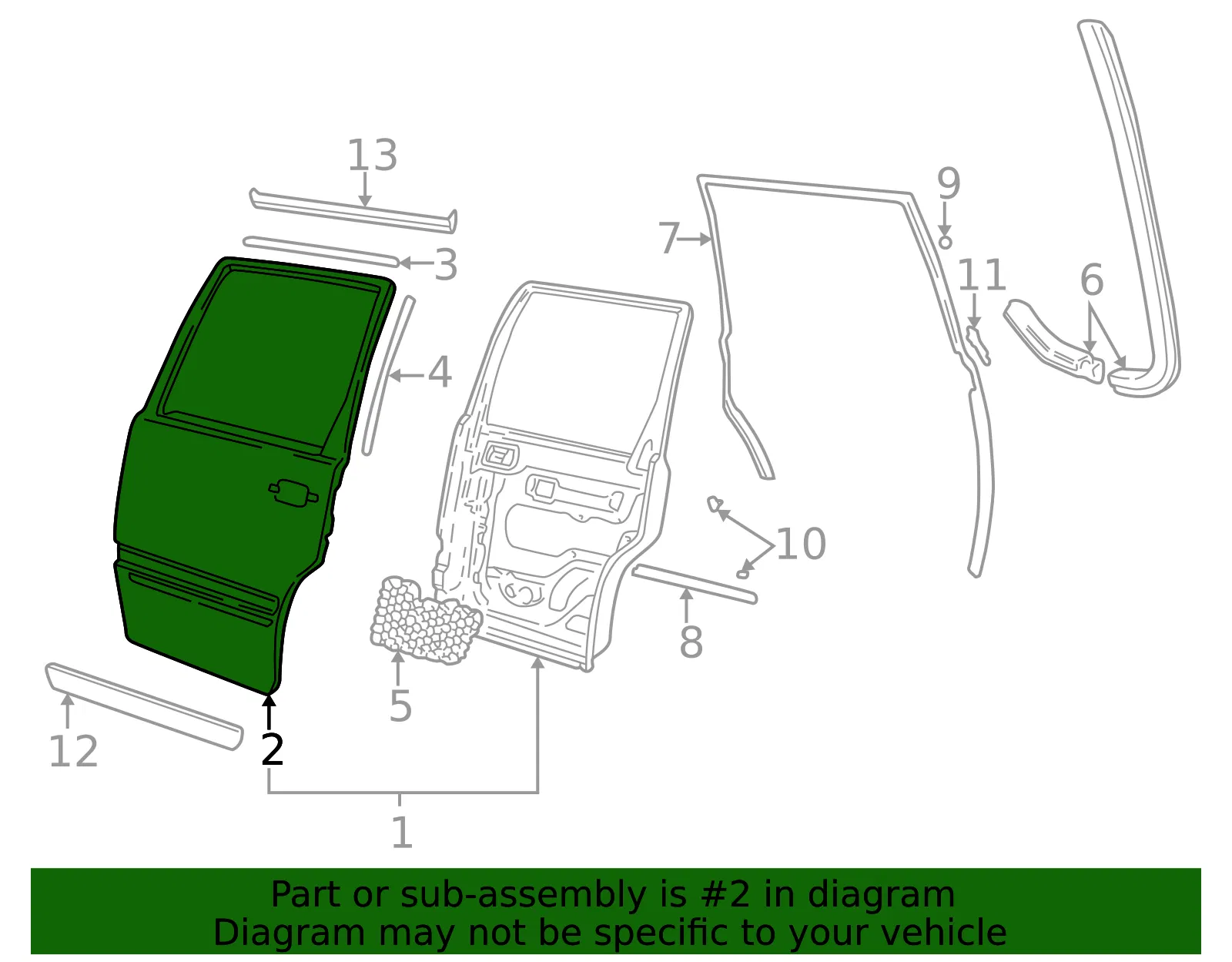 Outer Panel - Volvo (9152902) - view 2