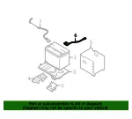 Positive Cable - Kia (91850-1F010) - view 4