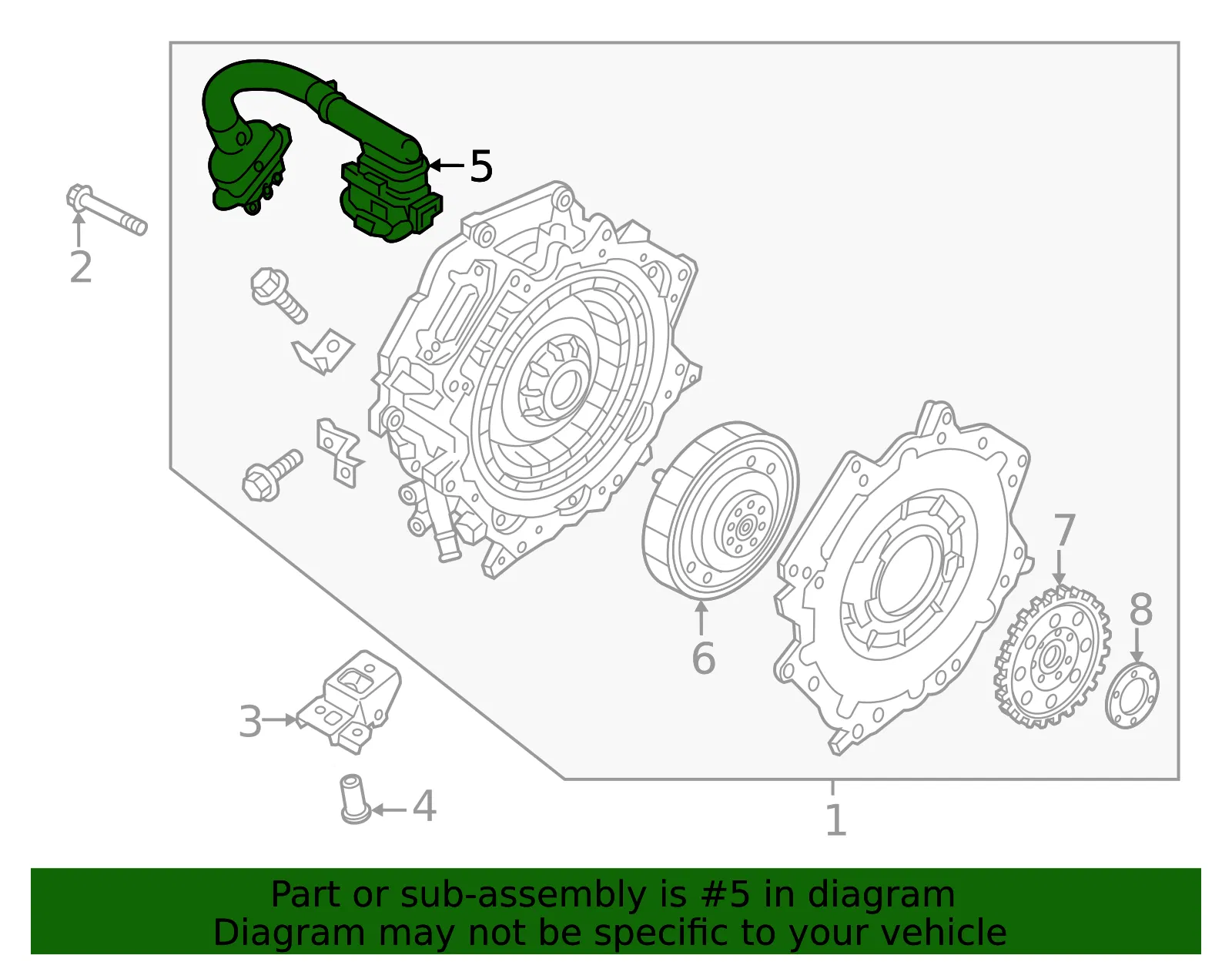 Cable - Kia (91885-G2000) - view 2
