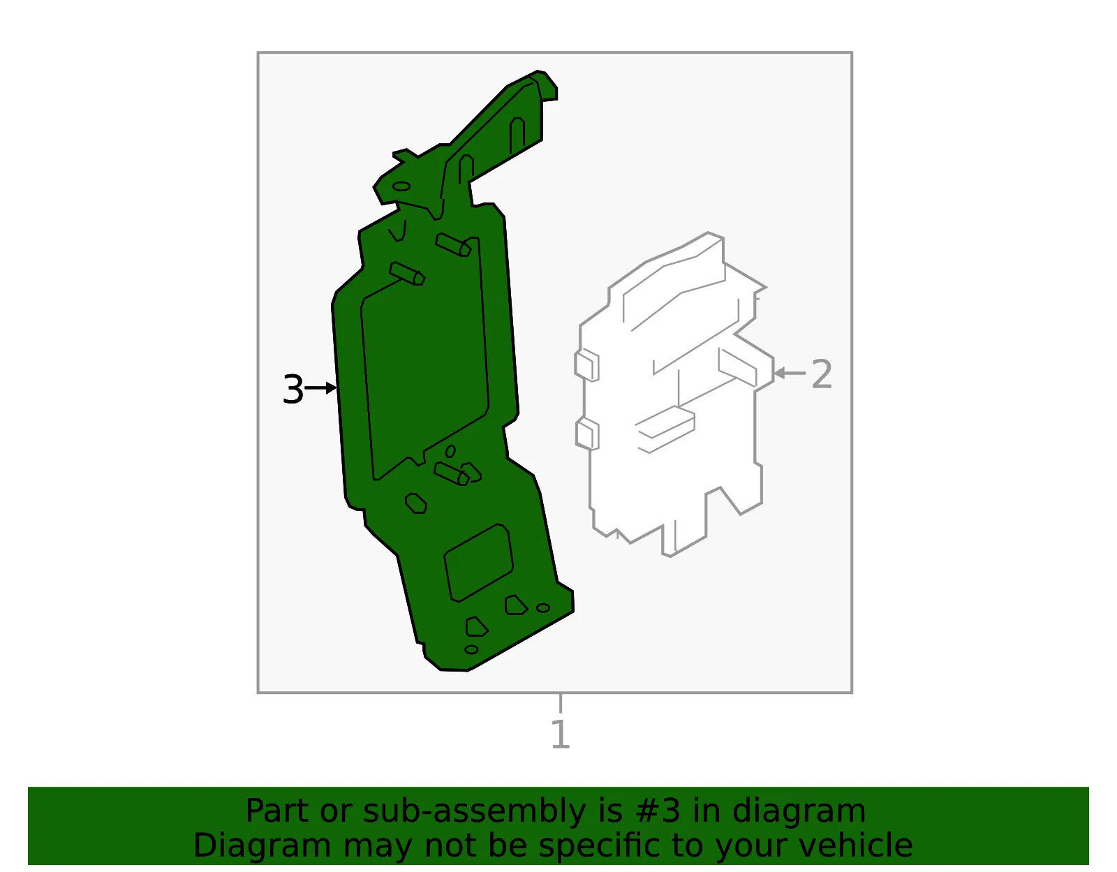 Bracket - Kia (91990-3T030) - view 2