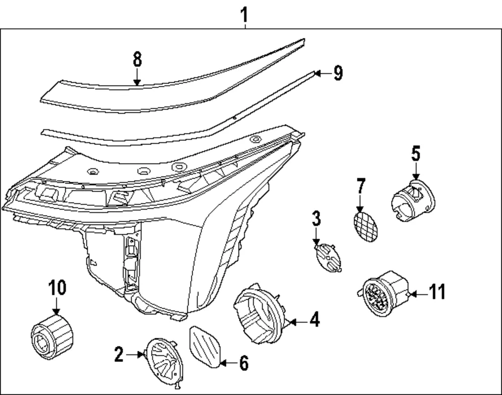 Shield - Kia (92125-L8100)