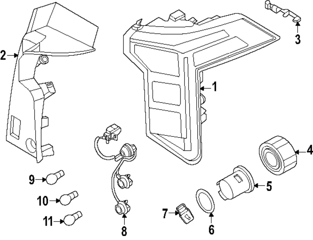 Holder - Kia (924B1-CG000)