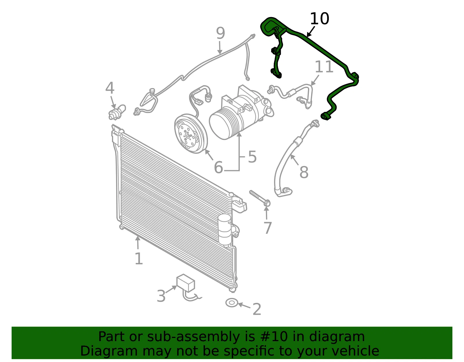 Return Line - Nissan (92450-EA200) - view 5