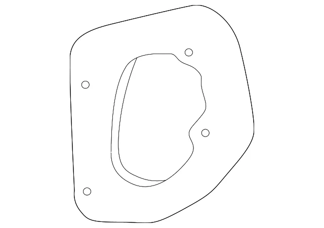 Lens & Housing Gasket - Passenger Side (RH) - Kia (92455-4C650)
