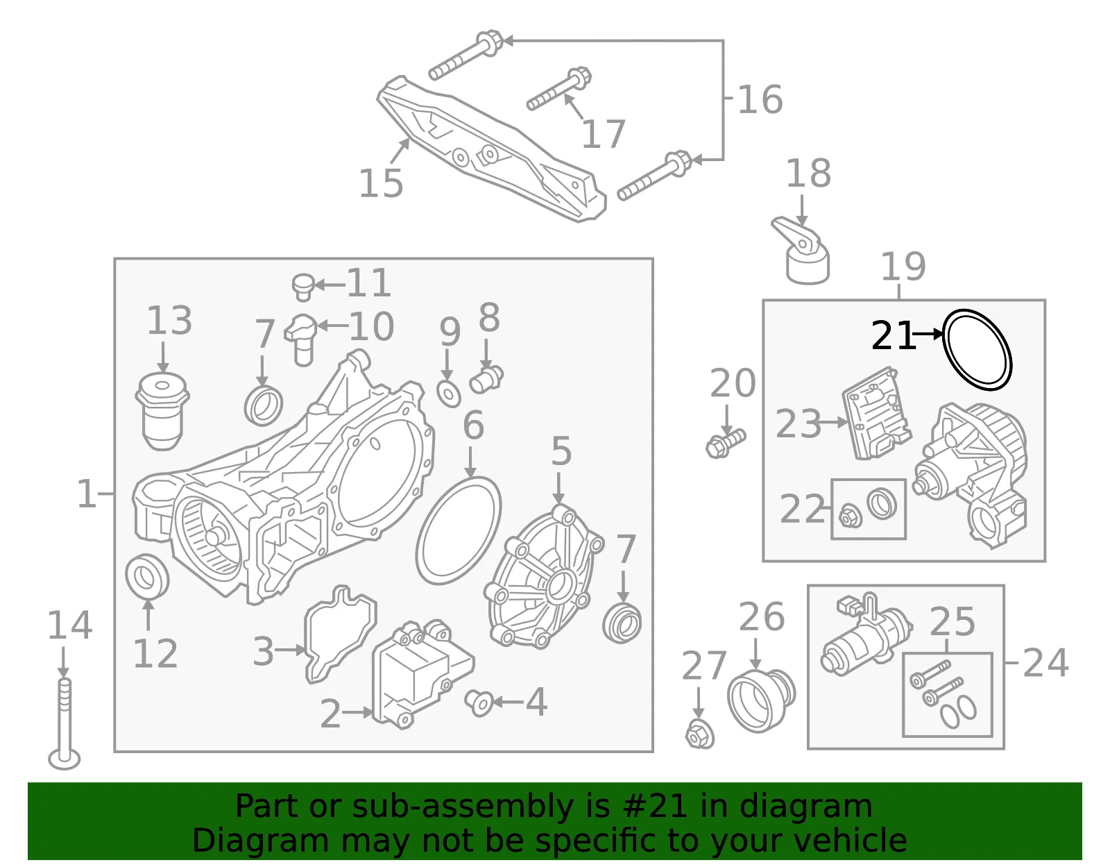 Awd Coupling Unit Seal - Volvo (925263) - view 3