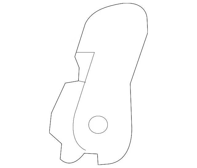 A/C Refrigerant Line Bracket - Nissan (92551-3JA0A)