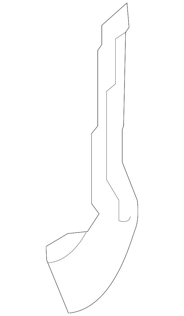 A/C Refrigerant Line Bracket - Nissan (92559-3JA0A)