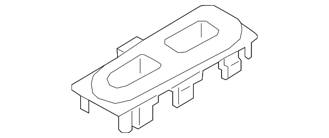 Bezel - Passenger Side (RH) - Kia (93577-J5000CA)