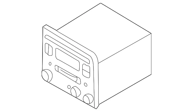 Radio Control Unit - Volvo (9438252)