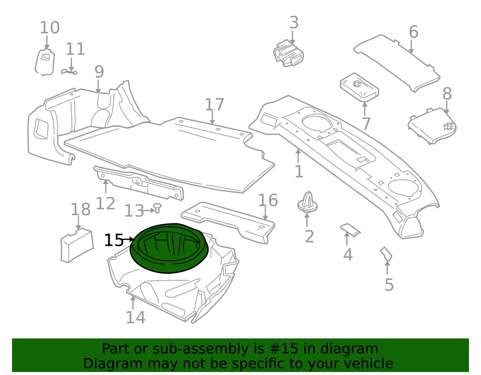 Spacer - Volvo (9461153) - view 2