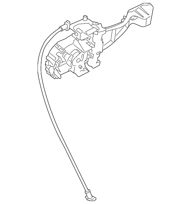 Lock Cable - Volvo (9486938) - view 2