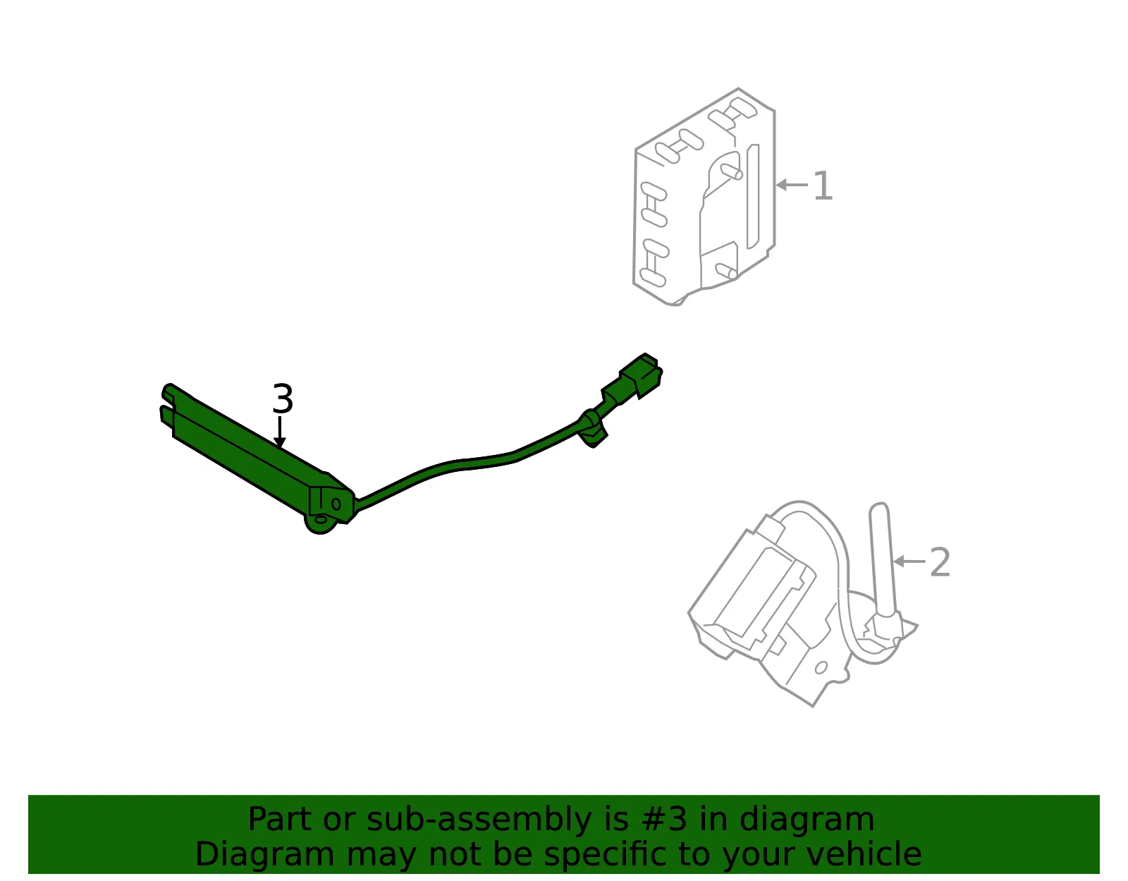 Antenna - Kia (95420-1M000) - view 2