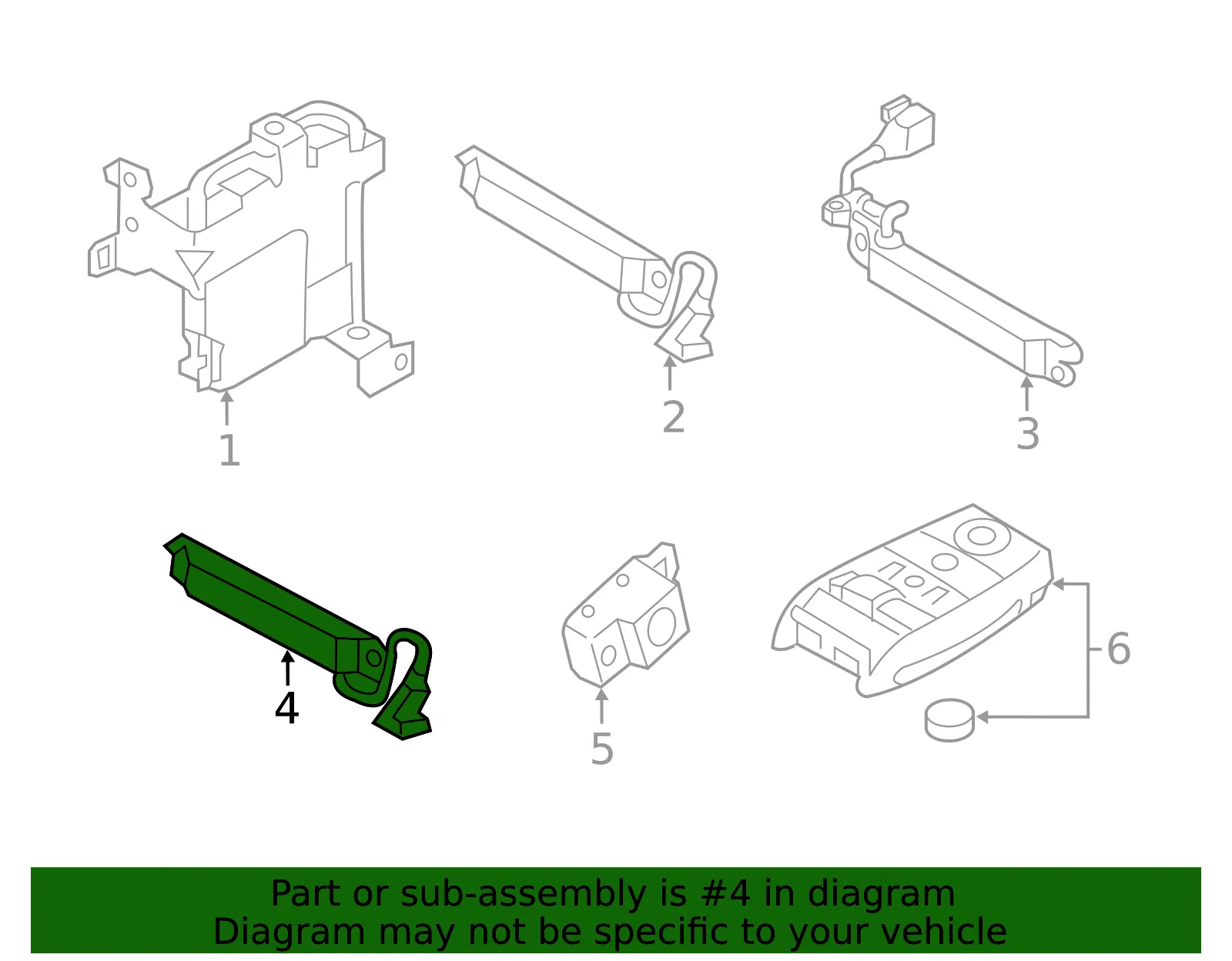 Antenna - Kia (95420-A9110) - view 2