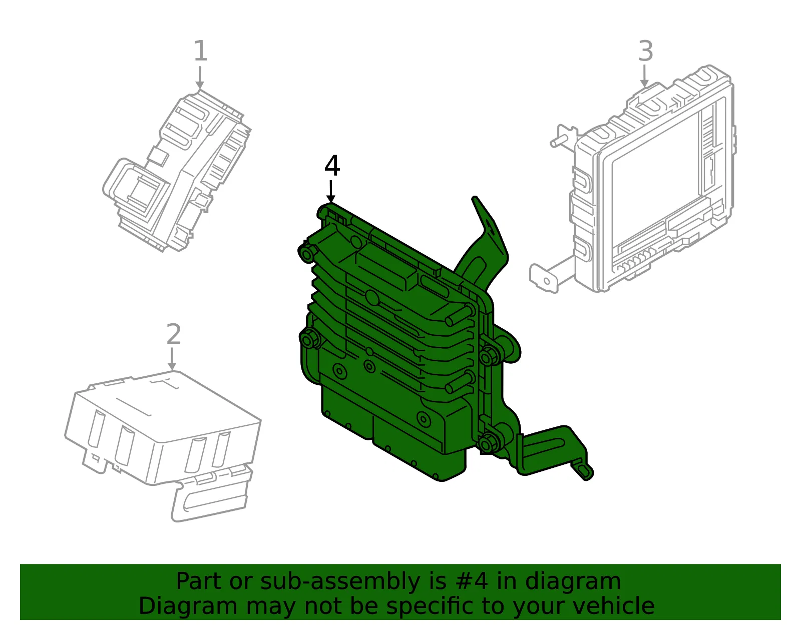 Auto Trans Control - Kia (95440-2DPC0) - view 2