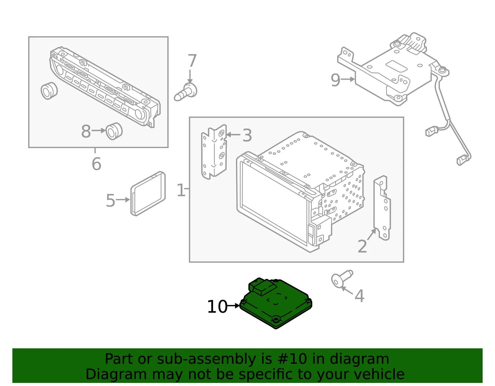 Control Unit - Kia (95770-A8200) - view 2