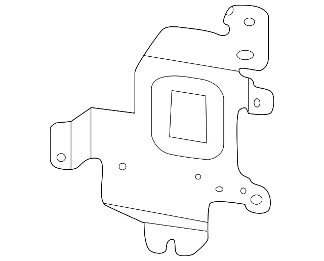 Bracket - Passenger Side (RH) - Kia (95822-C5000)