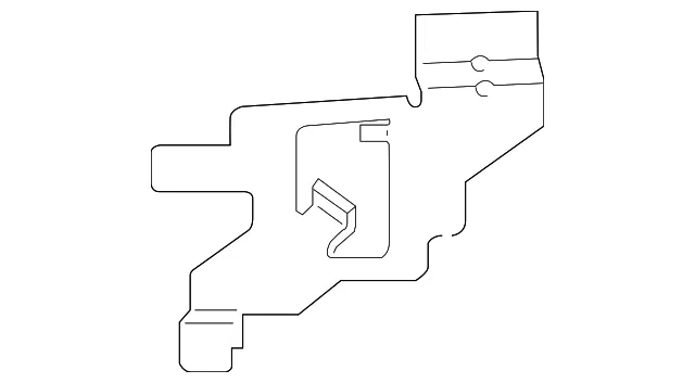 Bracket - Passenger Side (RH) - Kia (95822-J5000)