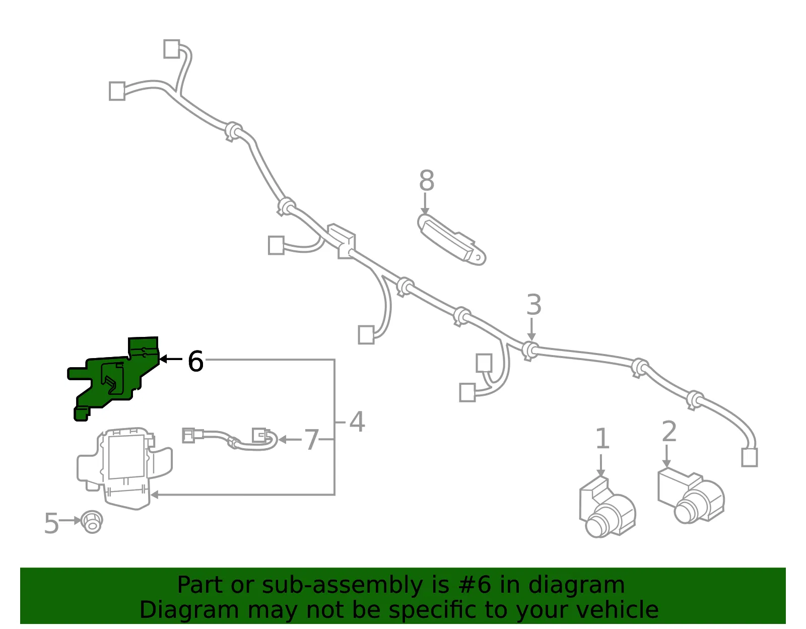 Bracket - Kia (99145-J5000) - view 2