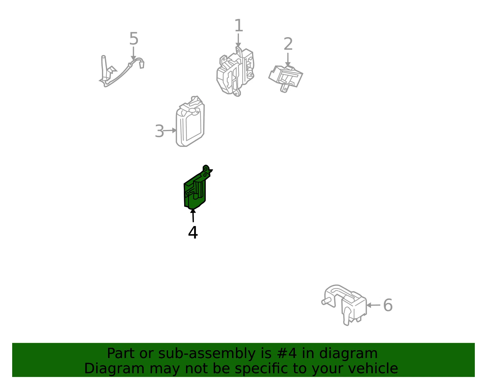 Lock Controller - Kia (95850-1D000) - view 2