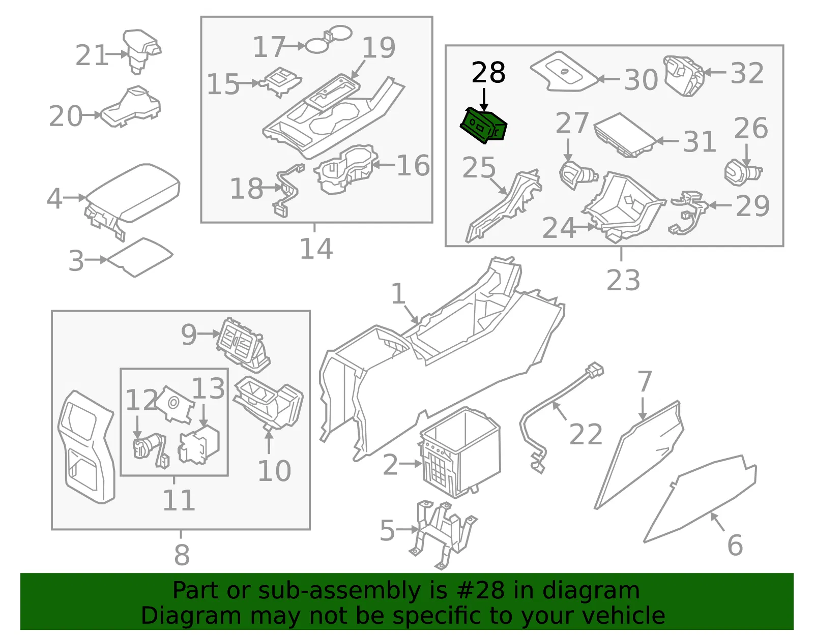 Auxiliary Jack - Kia (96120-C5000) - view 2