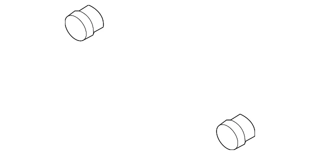 Radio Chassis Knob - Kia (96134-2J000WK)
