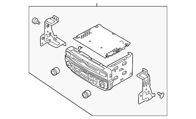 Radio - Kia (96160-F6050)